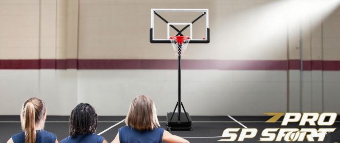 Portable & Adjustable Basketball Hoop: 6ft-10ft Height Range, 43" Shatterproof Backboard - Perfect for Indoor, Outdoor