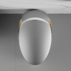 Unique Smart Toilet with Bidet Built In, Intelligent One Piece Toilet For Modern Bathroom, Auto Open/Close Seat, Foot Sensor, LED Display,Night L
